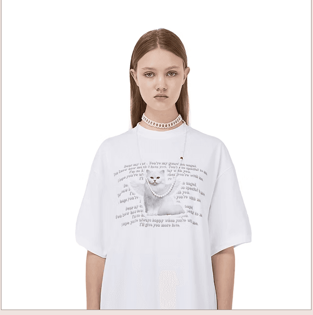 NCT Jaemin's pick  Size L XL  ITZAVIBE Angel Cat T-shirt (Jaemin's Pick)