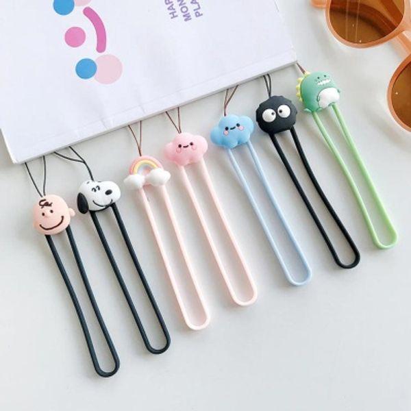 Character Fingering Key Ring Ring Strap/Cell Phone/AirPod/Buzz