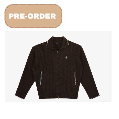 [PRE-ORDER]ZIP-UP CARDIGAN BROWN CITY BREEZE