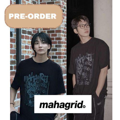 [IDOL PICK'S] MAHAGRID : Crop Tee (Jeonghan dan Wonwoo pick's)