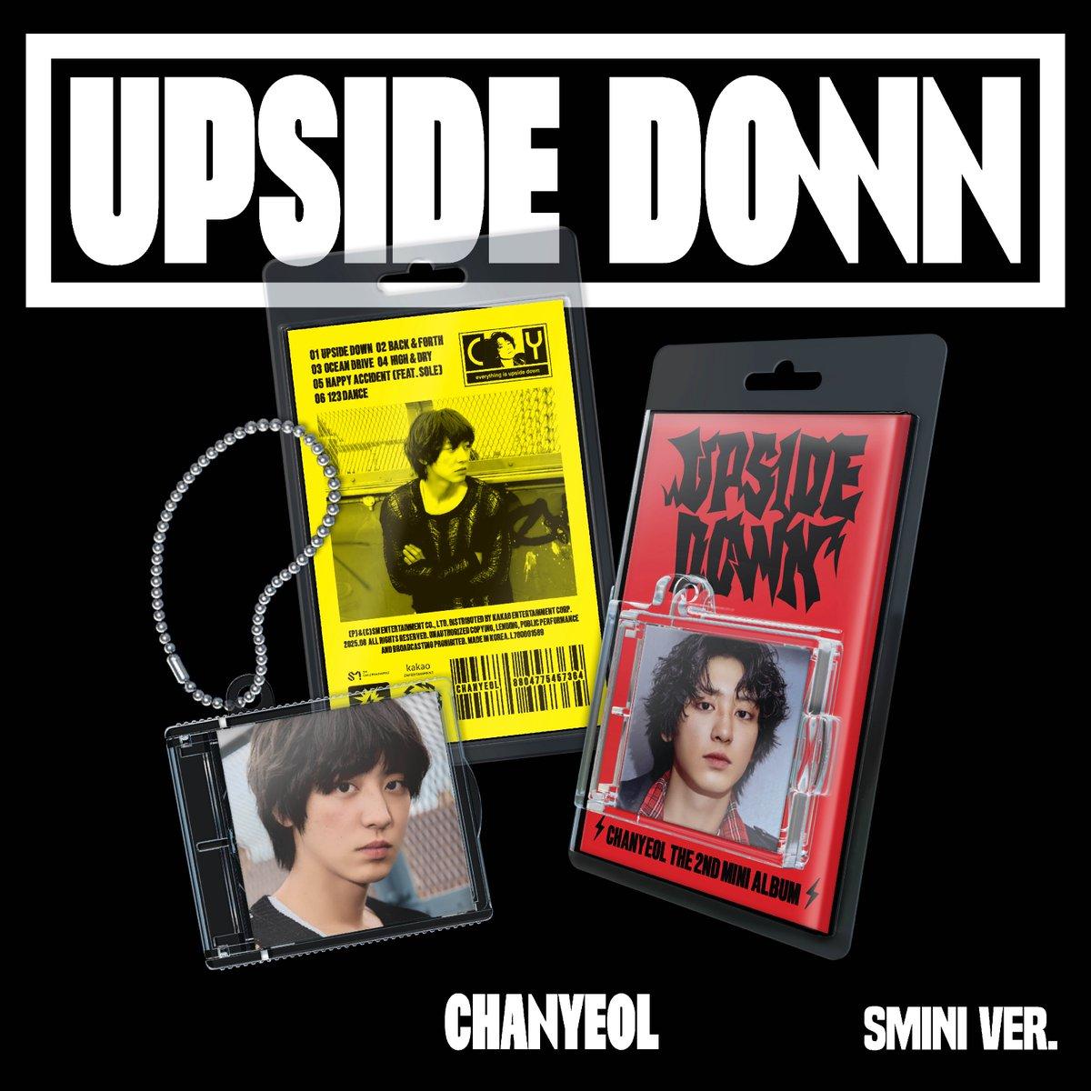 PRE-ORDER CHANYEOL EXO THE 2ND MINI ALBUM [UPSIDE DOWN] SMINI VER