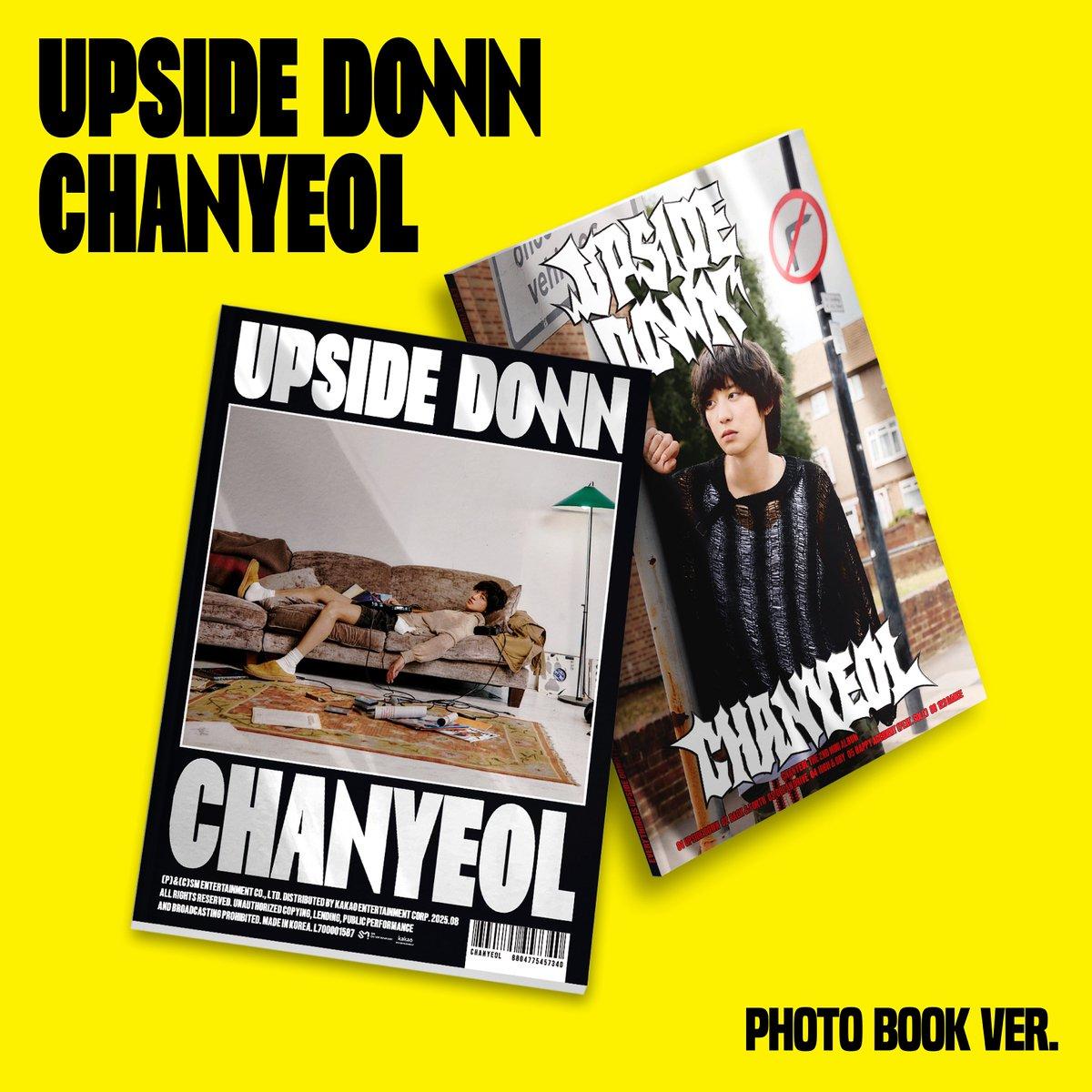 PRE-ORDER  CHANYEOL EXO THE 2ND MINI ALBUM [UPSIDE DOWN] PHOTOBOOK VER