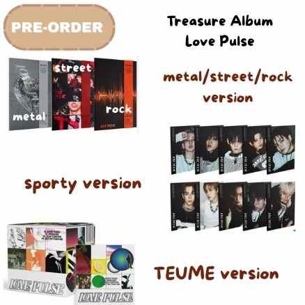 Pre-Order Album Love Pulse Treasure WV version
