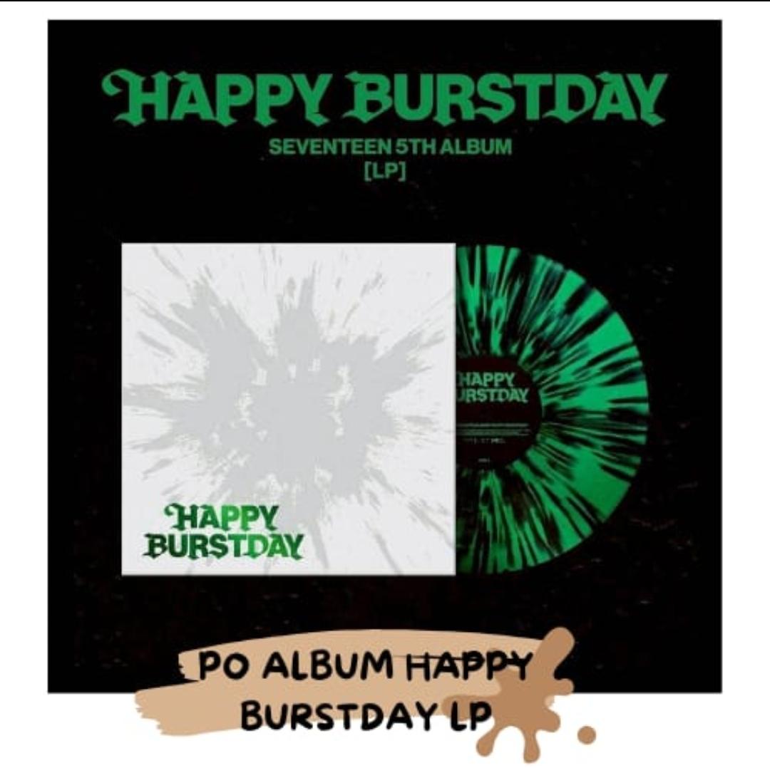 5th album seventeen happy burstday LP