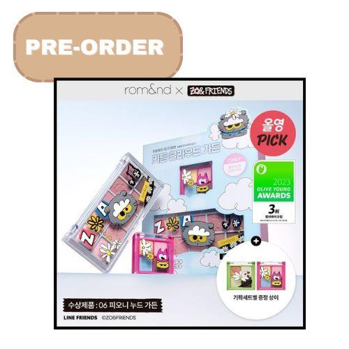 PRE-ORDER Rom&nd X Jo Friends Better Than Palette Project