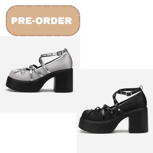 PRE-ORDER Salt & Chocolate Glare Pumps 412531001