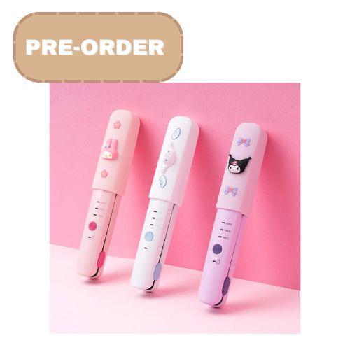 PRE-ORDER Sanrio Characters Cordless Hair Straightene