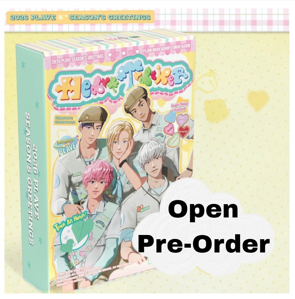 PRE-ORDER PLAVE SEASON GREETINGS 2026 Heart Tracker