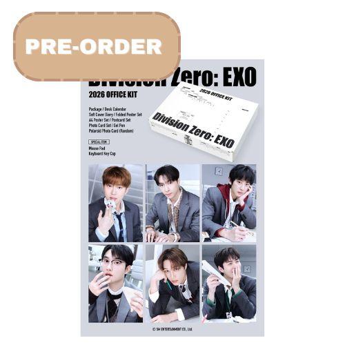 PRE-ORDER EXO SEASON GREETING 2026 DIVISION ZERO EXO OFFICE KIT