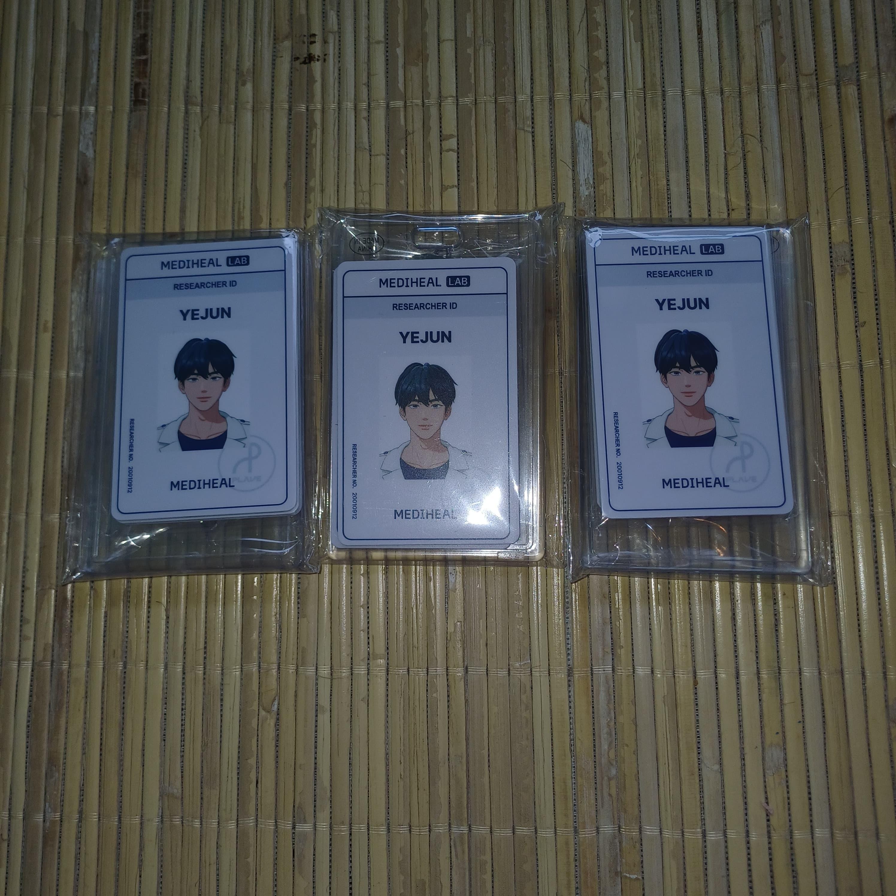 (Pelunasan) PLAVE X MEDIHEAL (RESEARCHERS ID CARD)