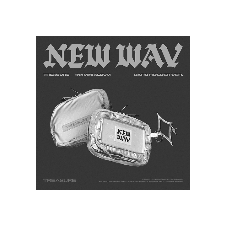 TREASURE 4th MINI ALBUM [NEW WAV] CARD HOLDER VER. (Limited Edition)