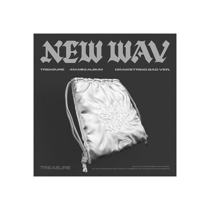 TREASURE 4th MINI ALBUM [NEW WAV] DRAWSTRING BAG VER. (Limited Edition)
